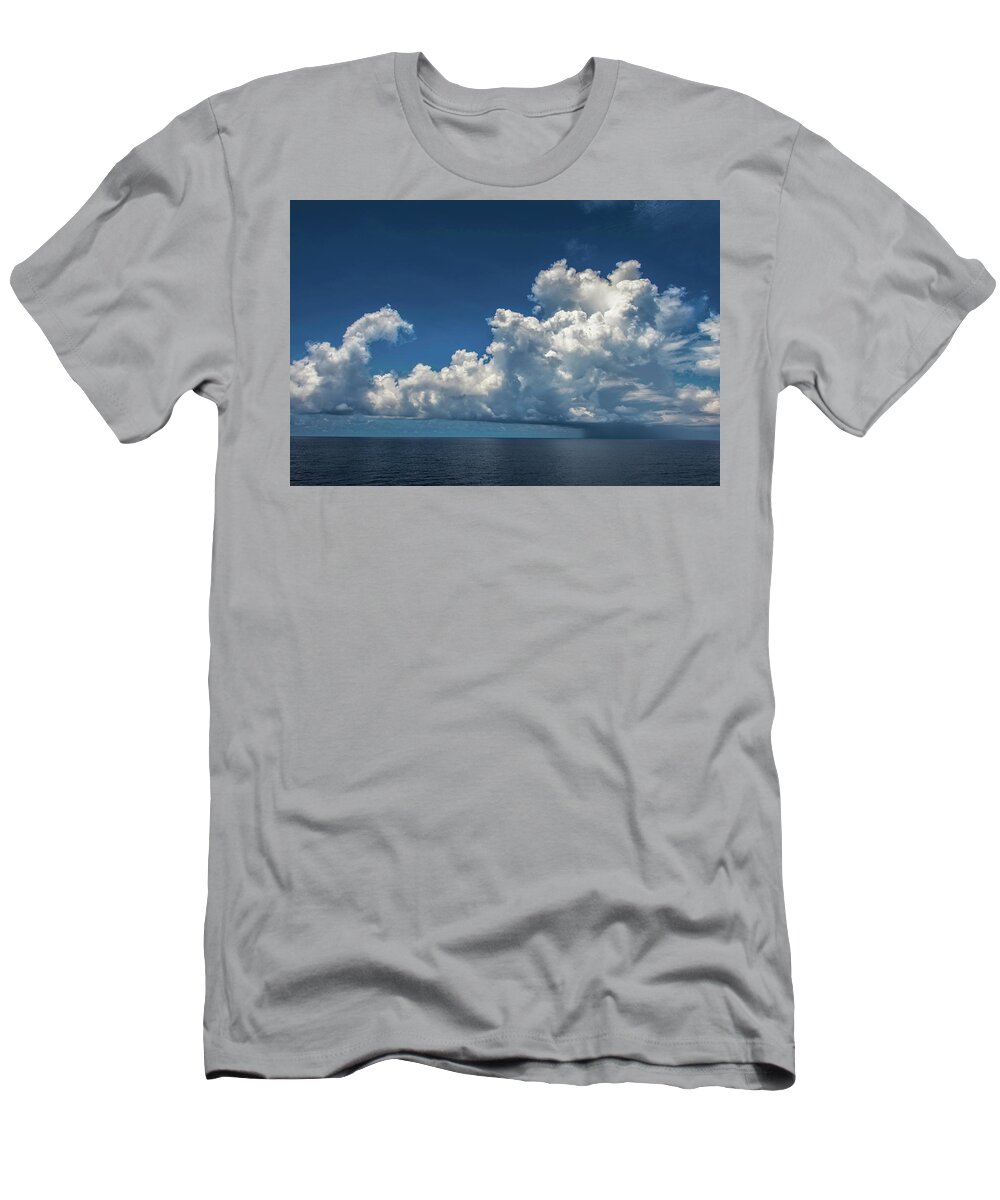 Storm Clouds T-Shirt featuring the photograph Stormy Clouds at S. China Sea by Judith Barath