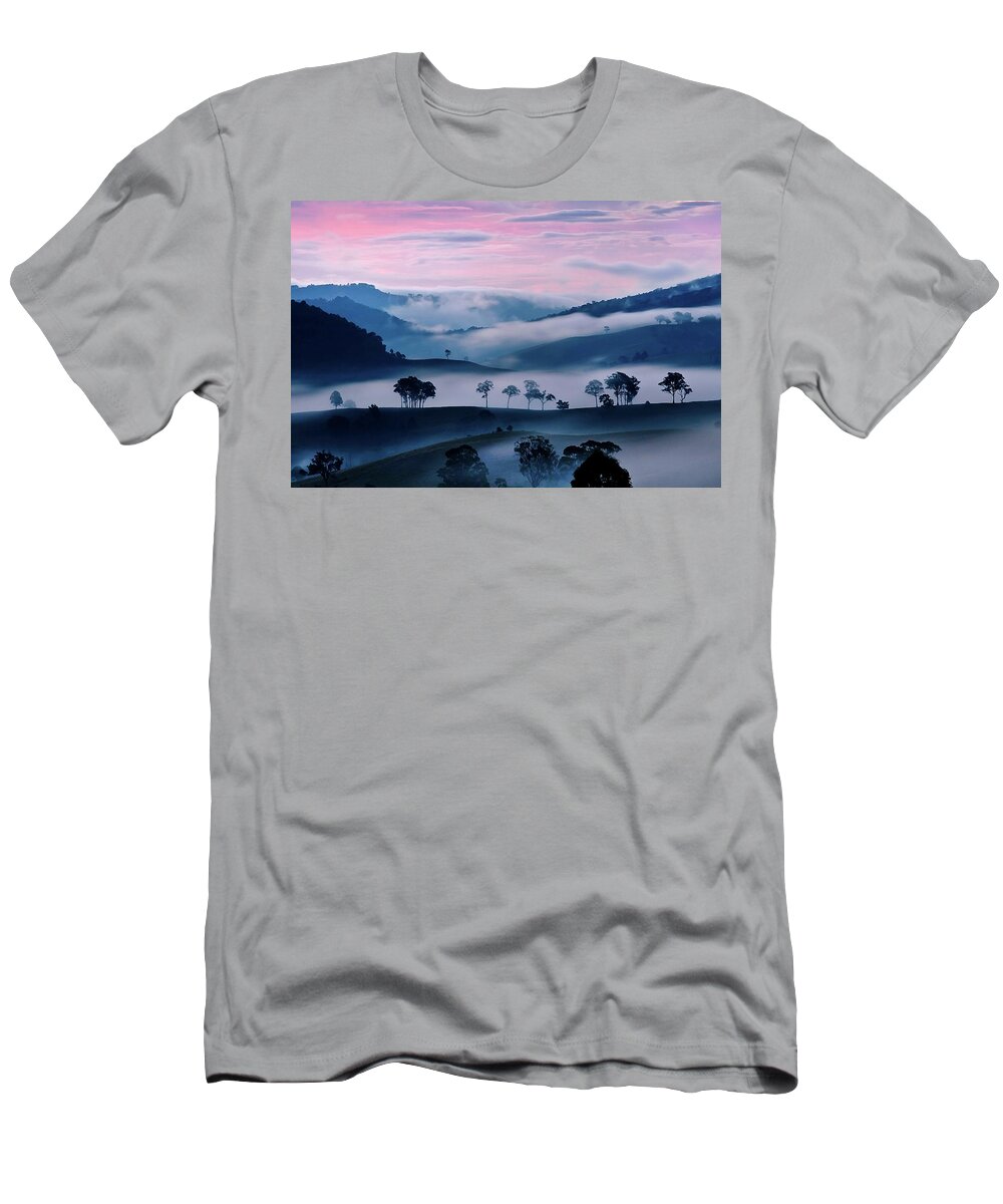 Australia T-Shirt featuring the photograph Strawberry Fields by Az Jackson