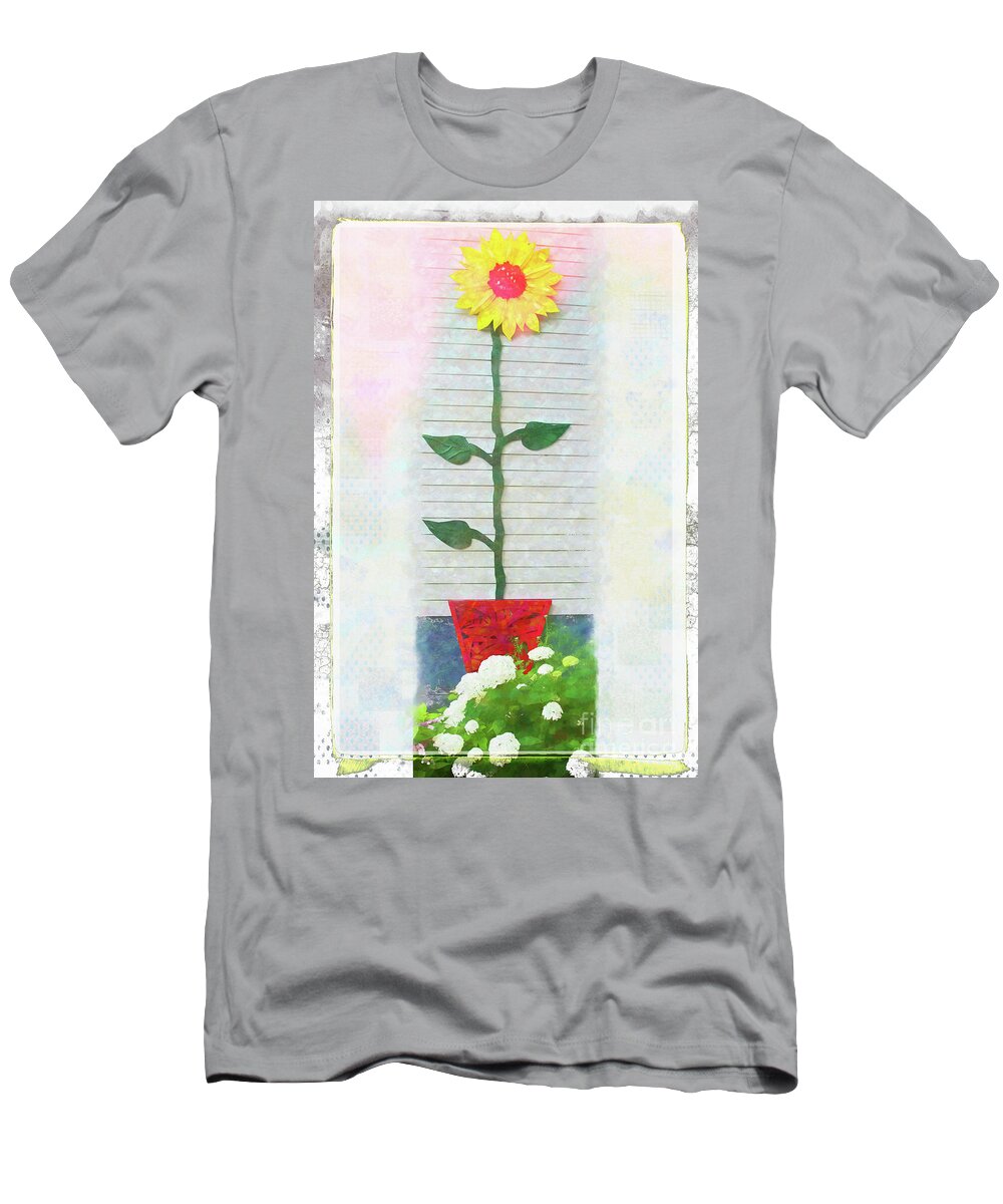 Gardens T-Shirt featuring the photograph Sunflower by Marilyn Cornwell