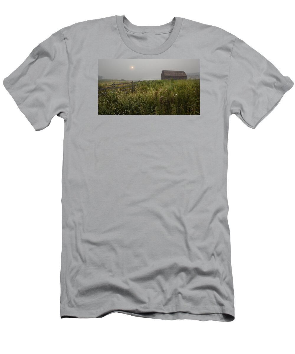 Haynes T-Shirt featuring the photograph Sunrise at Black Sage by John Poon