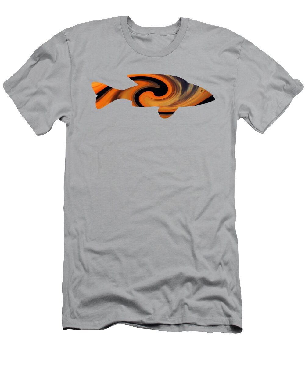 Sunrise T-Shirt featuring the photograph Sunrise Fish by Whispering Peaks Photography