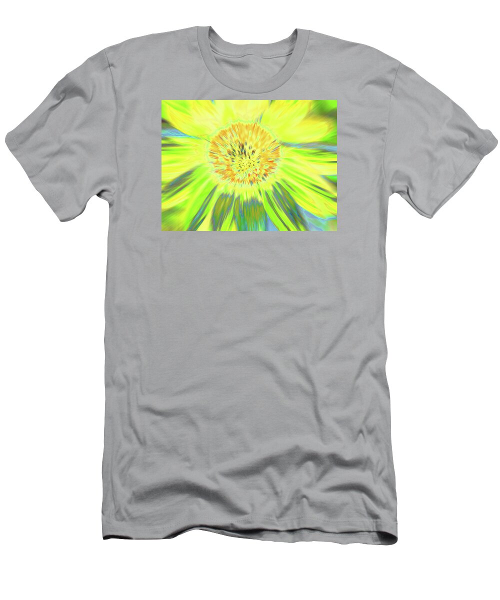 Sunflowers T-Shirt featuring the photograph Sunshake by Cris Fulton