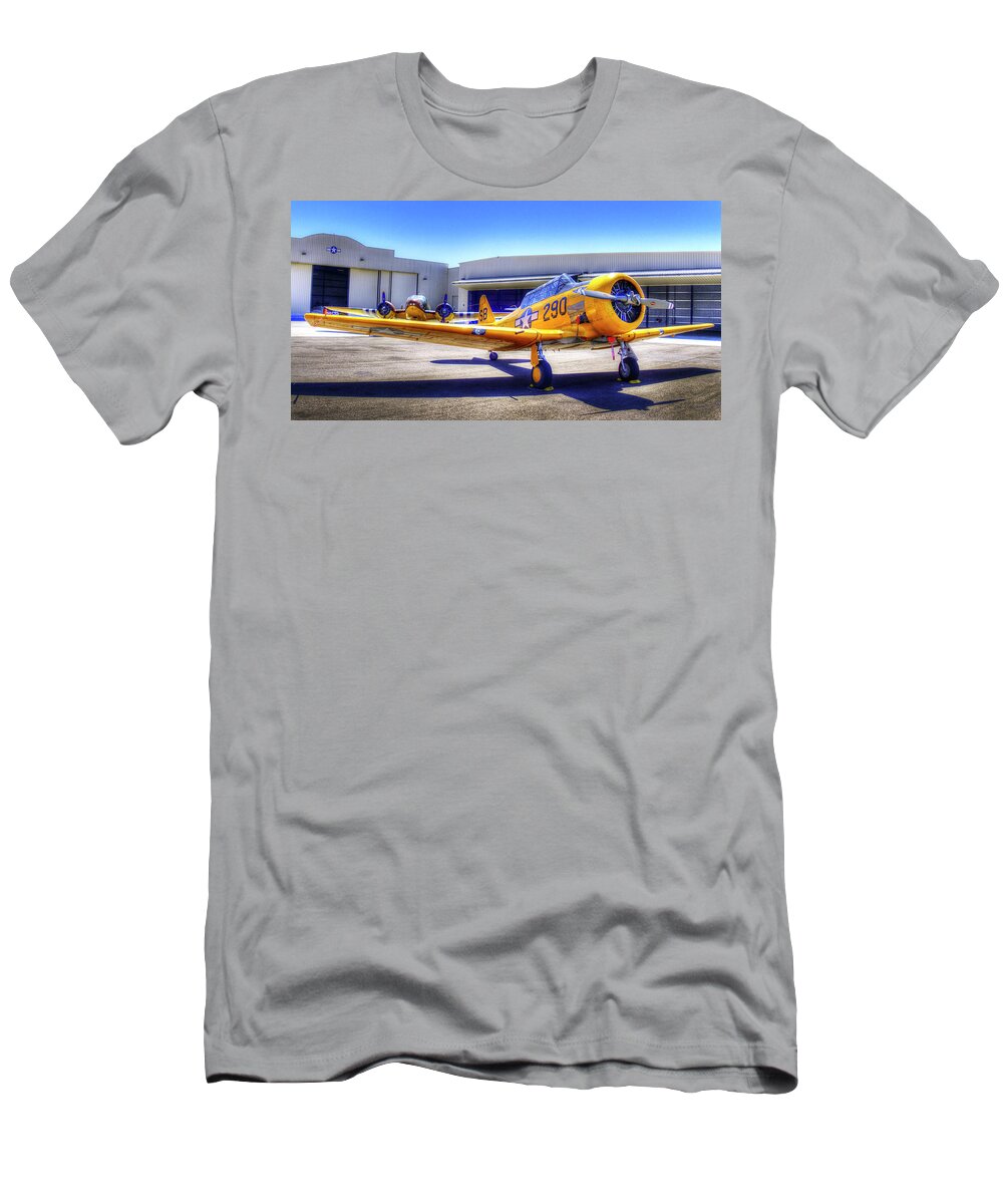 T6 T-Shirt featuring the photograph T-6 #2 by Joe Palermo