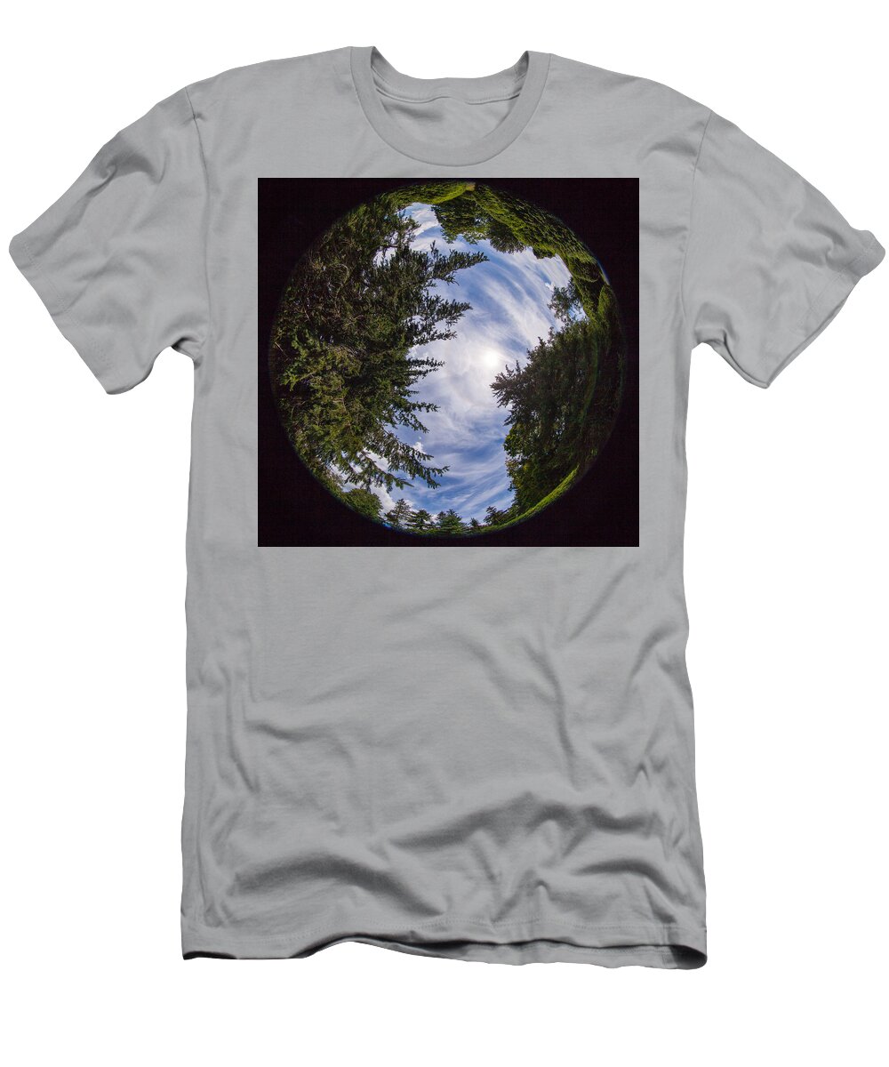 Fisheye T-Shirt featuring the photograph The Berkshires 944 by Michael Fryd