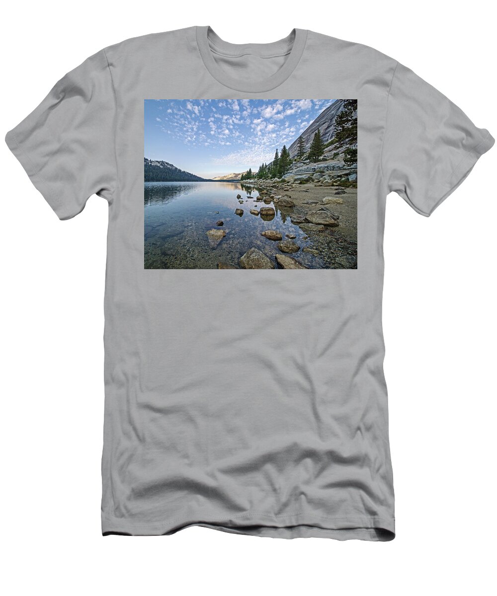 Tenaya Lake T-Shirt featuring the photograph Tenaya Lake by Angie Schutt
