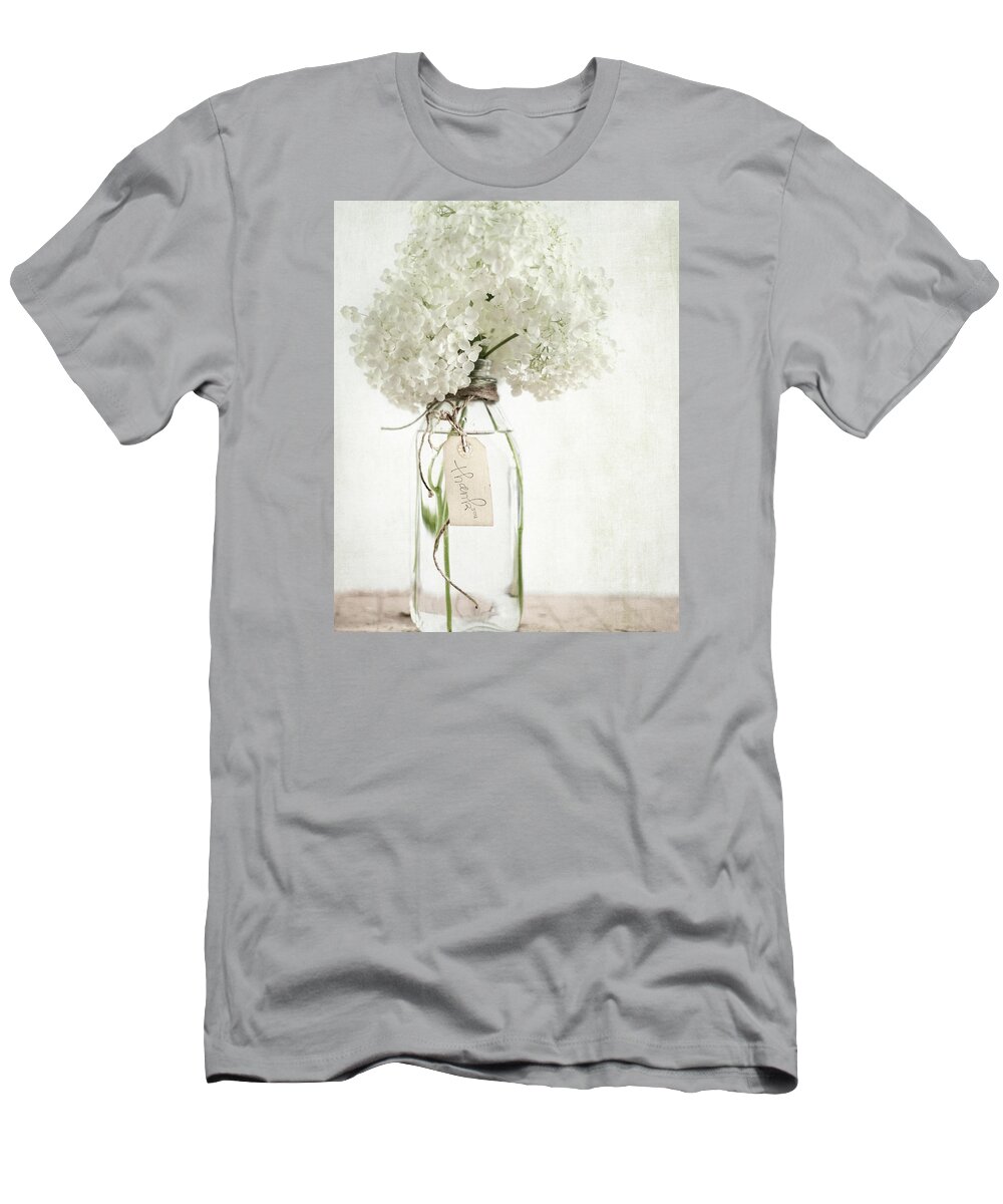 Thank You T-Shirt featuring the photograph Thank You by Mary Underwood