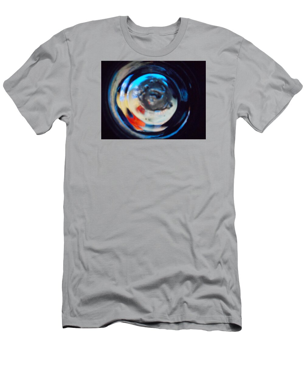 Abstract T-Shirt featuring the photograph The Journey Back by Susan Esbensen