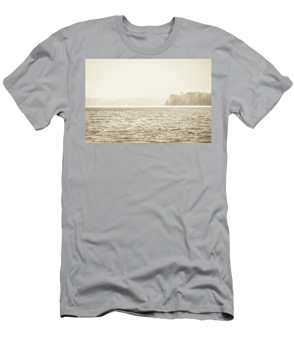 Lake Crabtree T-Shirt featuring the photograph The Lake I by Wade Brooks