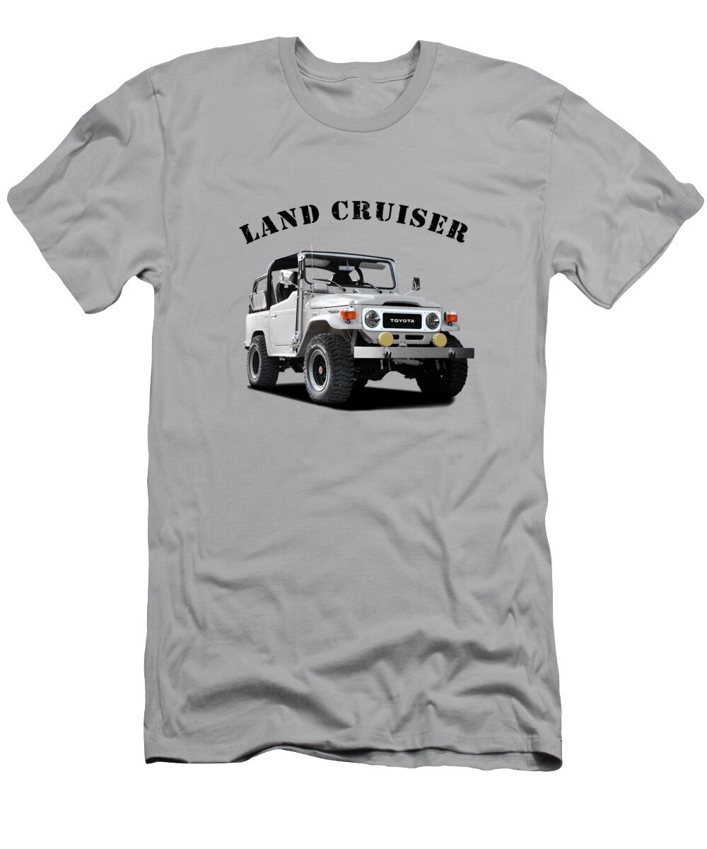 Land Cruiser Bj40 T-Shirt featuring the photograph The Land Cruiser by Mark Rogan