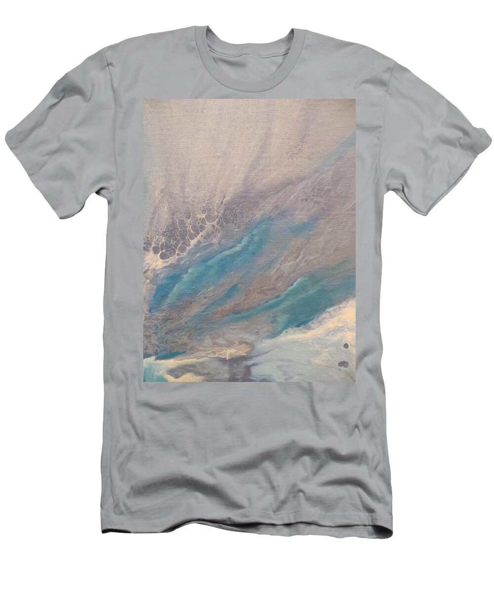 Abstract T-Shirt featuring the painting The Light by Soraya Silvestri