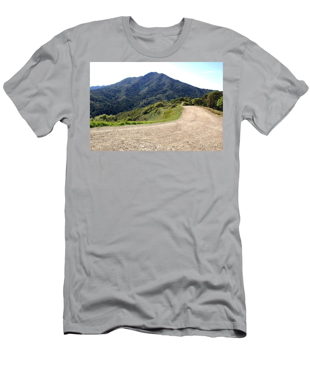 Mount Tamalpais T-Shirt featuring the photograph The Mountain is Calling You by Ben Upham III