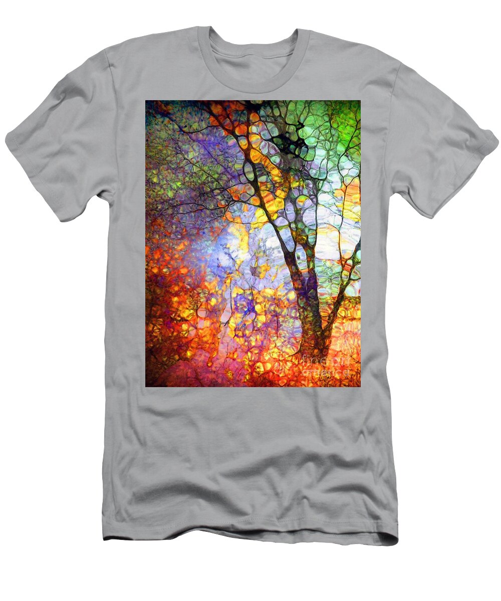 Tree T-Shirt featuring the digital art The Simple Tree by Tara Turner
