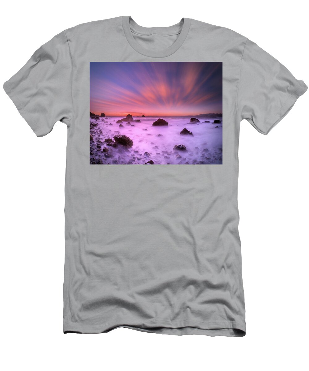 California T-Shirt featuring the photograph Thousand rocks by William Lee