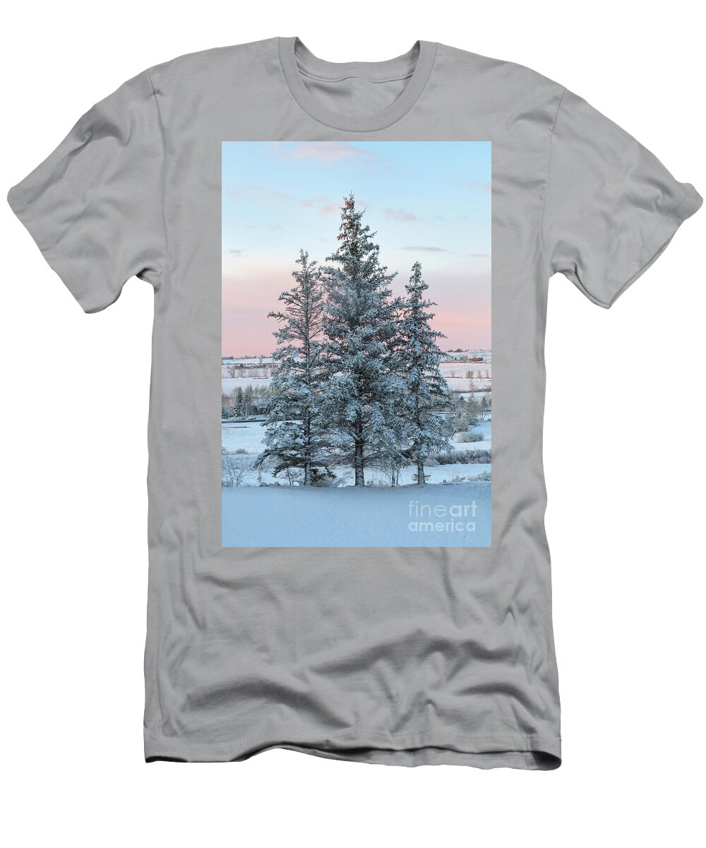 Tree T-Shirt featuring the photograph Three Trees by Ronda Kimbrow