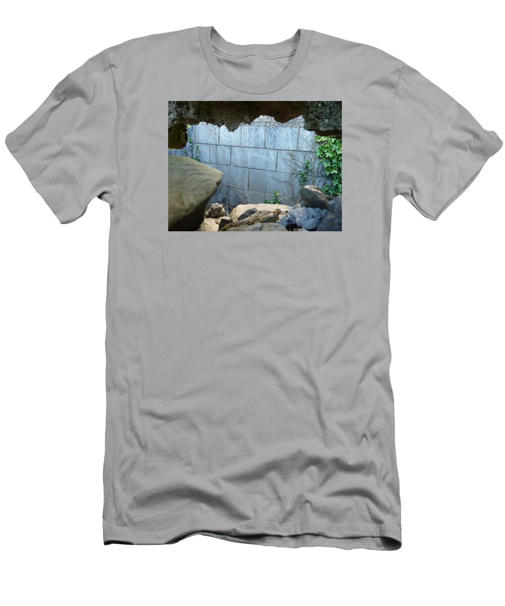 Thunder T-Shirt featuring the photograph Thunder on the stone by Lukasz Ryszka