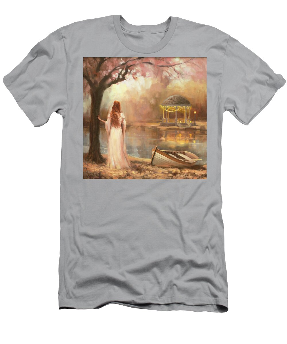 Romance T-Shirt featuring the painting Timeless by Steve Henderson