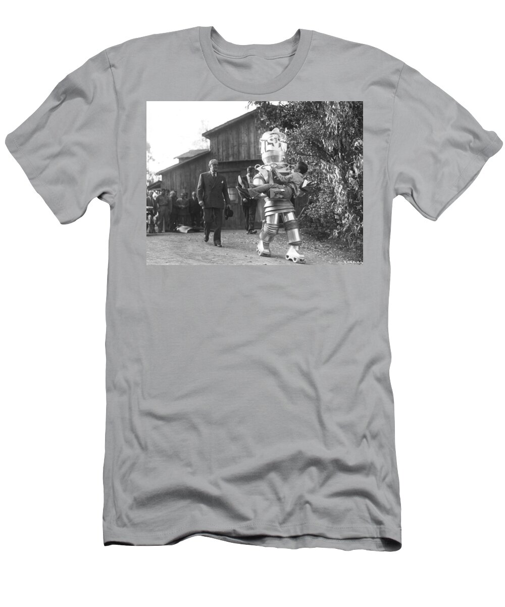 Tobor The Great T-Shirt featuring the digital art Tobor The Great by Super Lovely