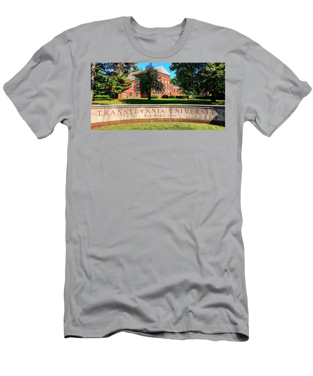 Transylvania T-Shirt featuring the photograph transylvania University Lexington by Chris Smith