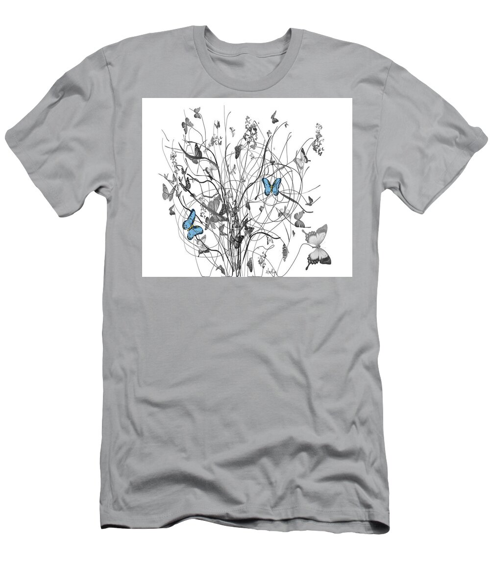 Love T-Shirt featuring the digital art Two Of A Kind by Sladjana Lazarevic