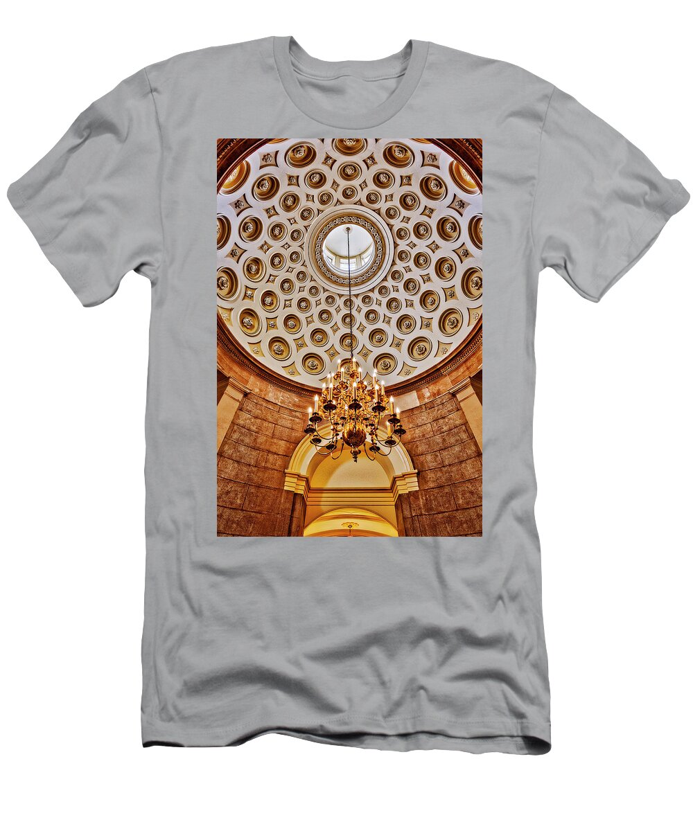  Neoclassical T-Shirt featuring the photograph US Capitol Rotunda Washington DC by Susan Candelario