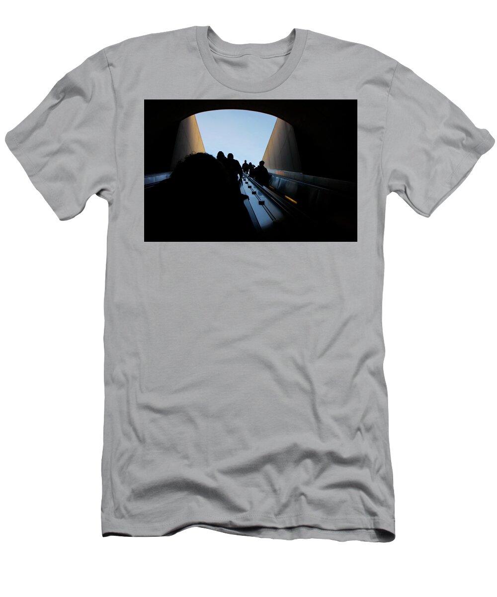 Metro T-Shirt featuring the photograph US Capitol South by KG Thienemann