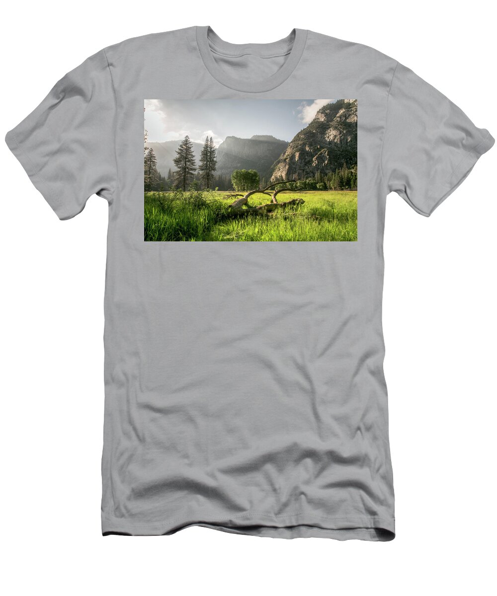 Yosemite T-Shirt featuring the photograph Valley Arise by Ryan Weddle