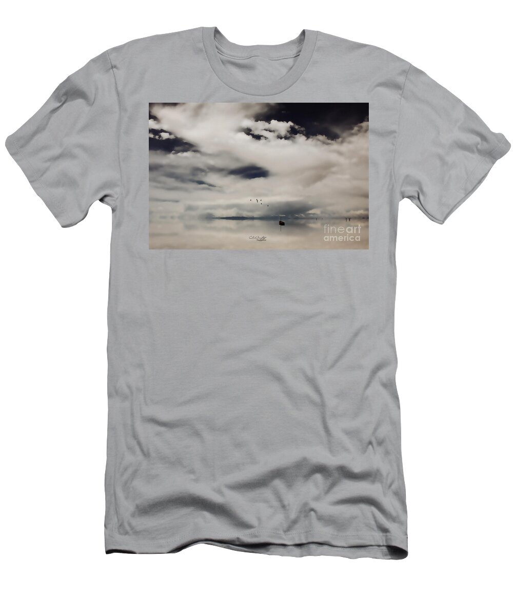 Vast T-Shirt featuring the digital art Vast by Chris Armytage