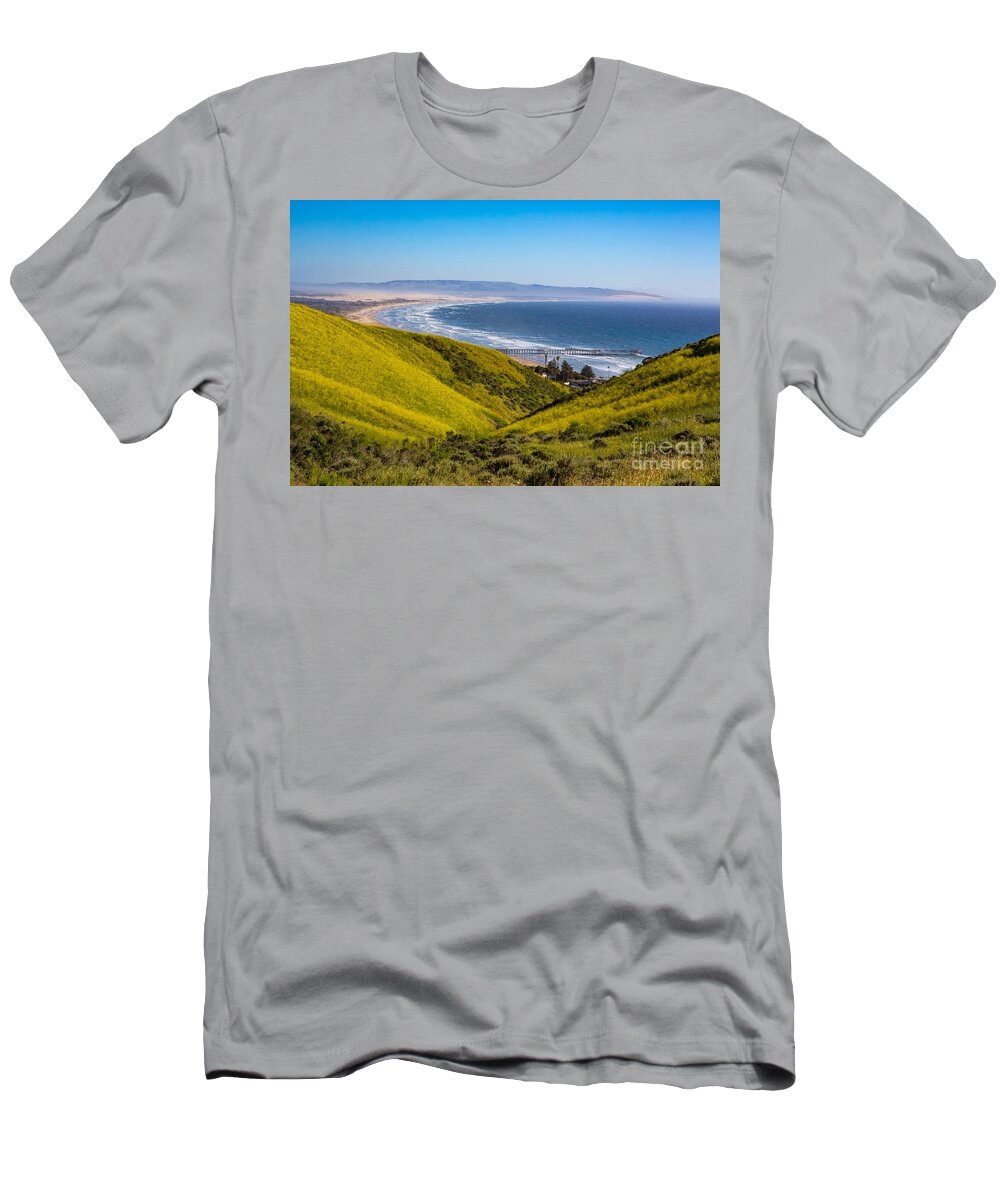 Landscape T-Shirt featuring the photograph View From The Pismo Preserve by Mimi Ditchie