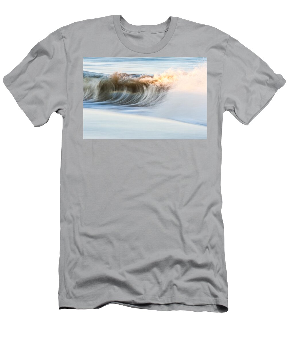 Photo T-Shirt featuring the photograph Wave Art #98 by AM Photography