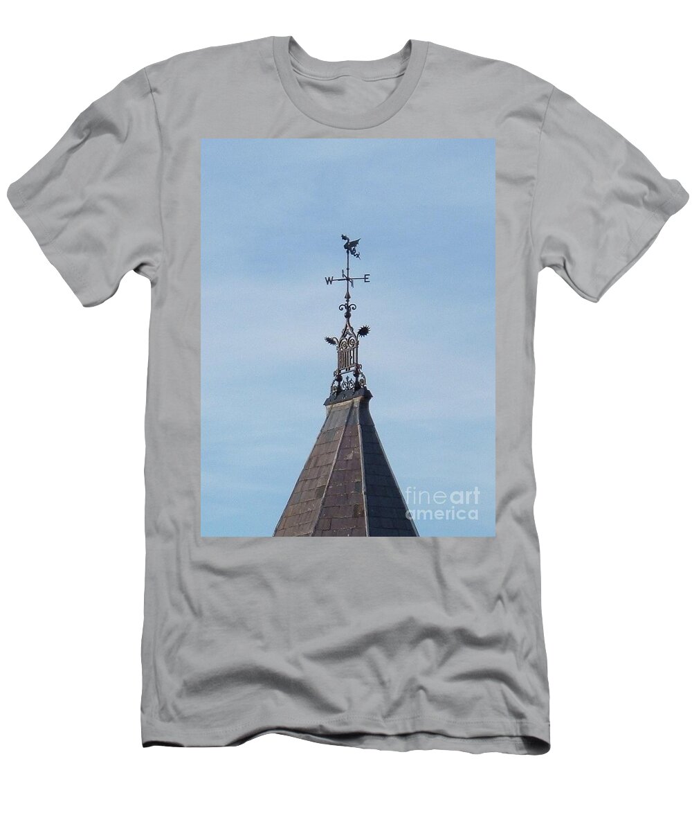 Weather Vane T-Shirt featuring the photograph Weather Vane by Richard Brookes
