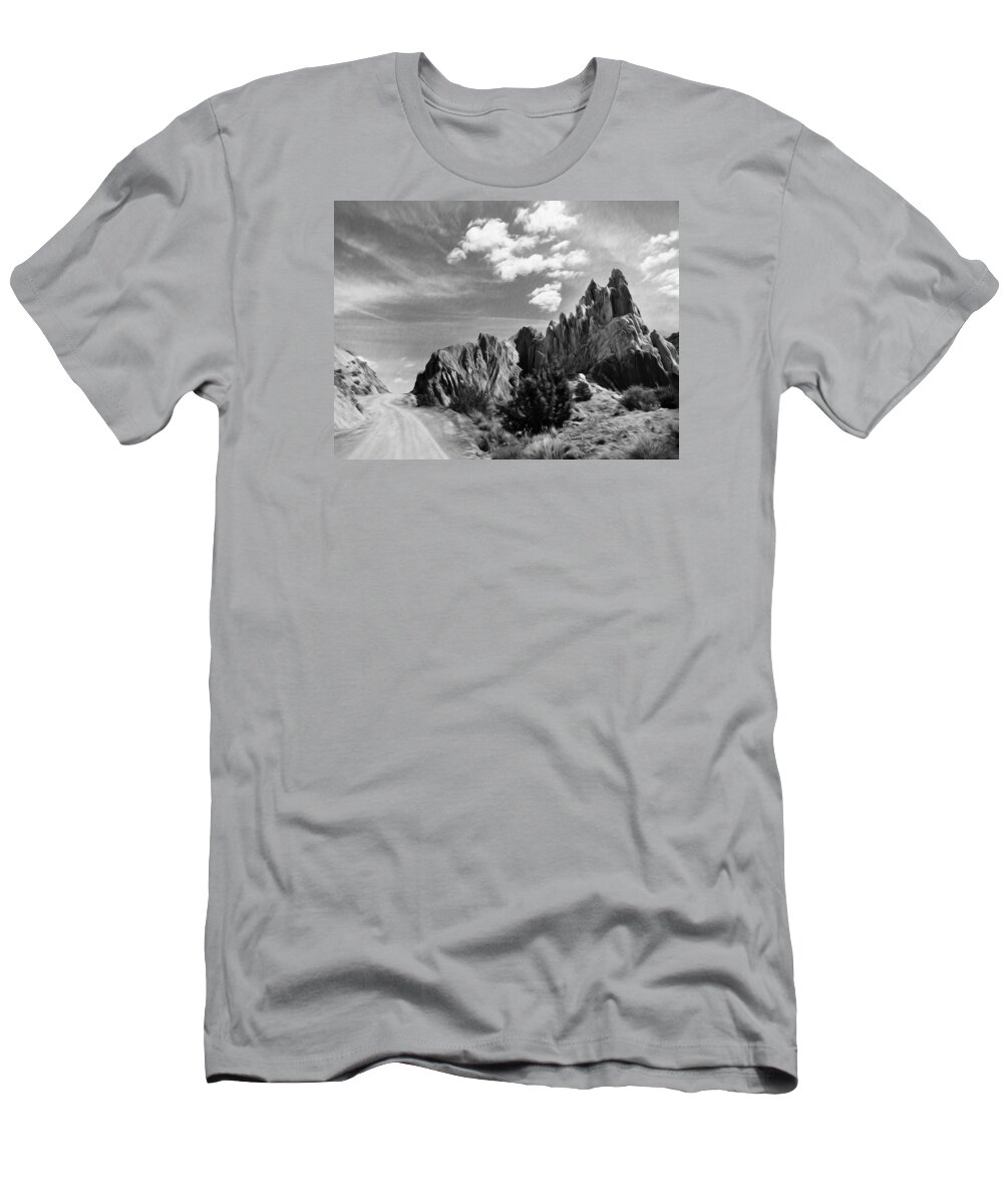 Utah T-Shirt featuring the photograph What Lies Ahead by Joe Schofield