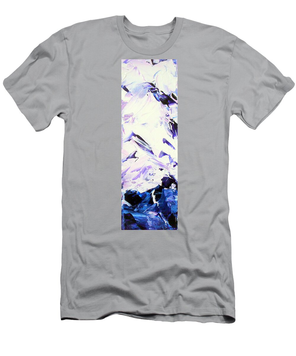 Abstract T-Shirt featuring the painting Winter Fantasy by Celeste Friesen
