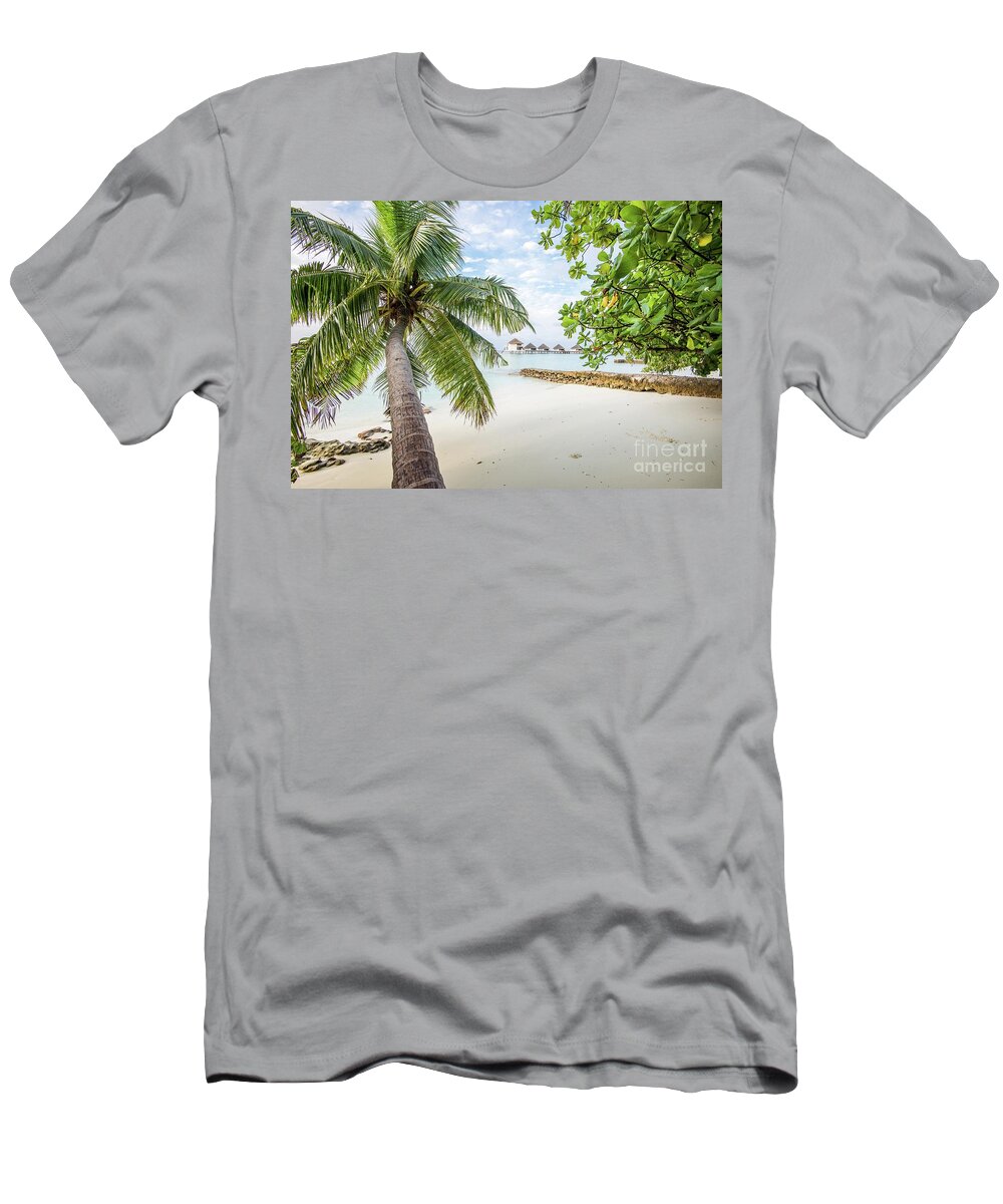 Background T-Shirt featuring the photograph Wonderful View by Hannes Cmarits