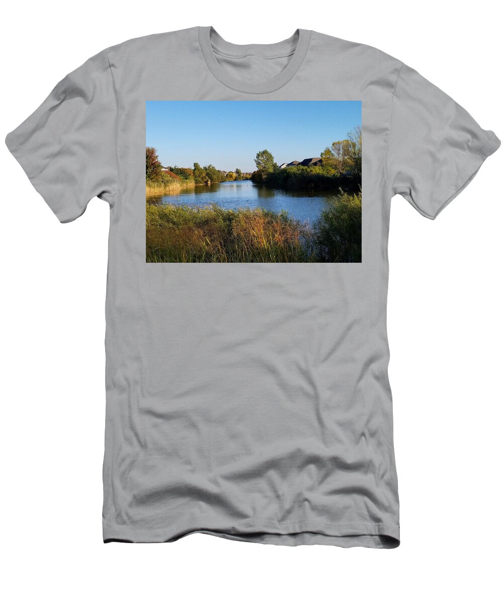 Pond T-Shirt featuring the photograph Woodland Pond by Vic Ritchey