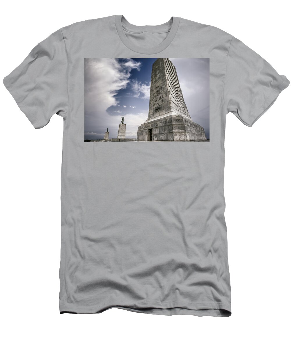 Brothers T-Shirt featuring the photograph Wright Brothers by Eduard Moldoveanu