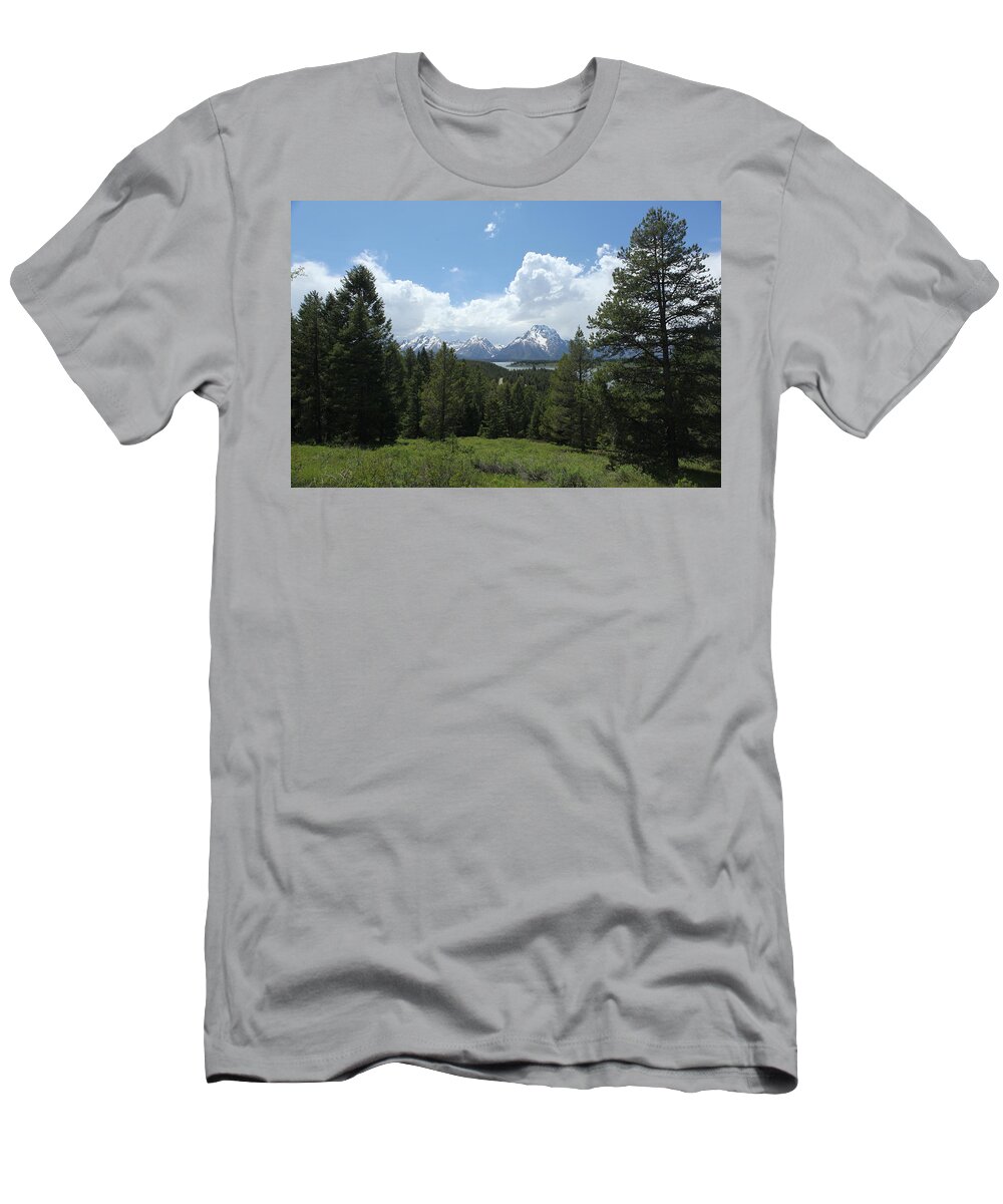 Landscape T-Shirt featuring the photograph Wyoming 6500 by Michael Fryd