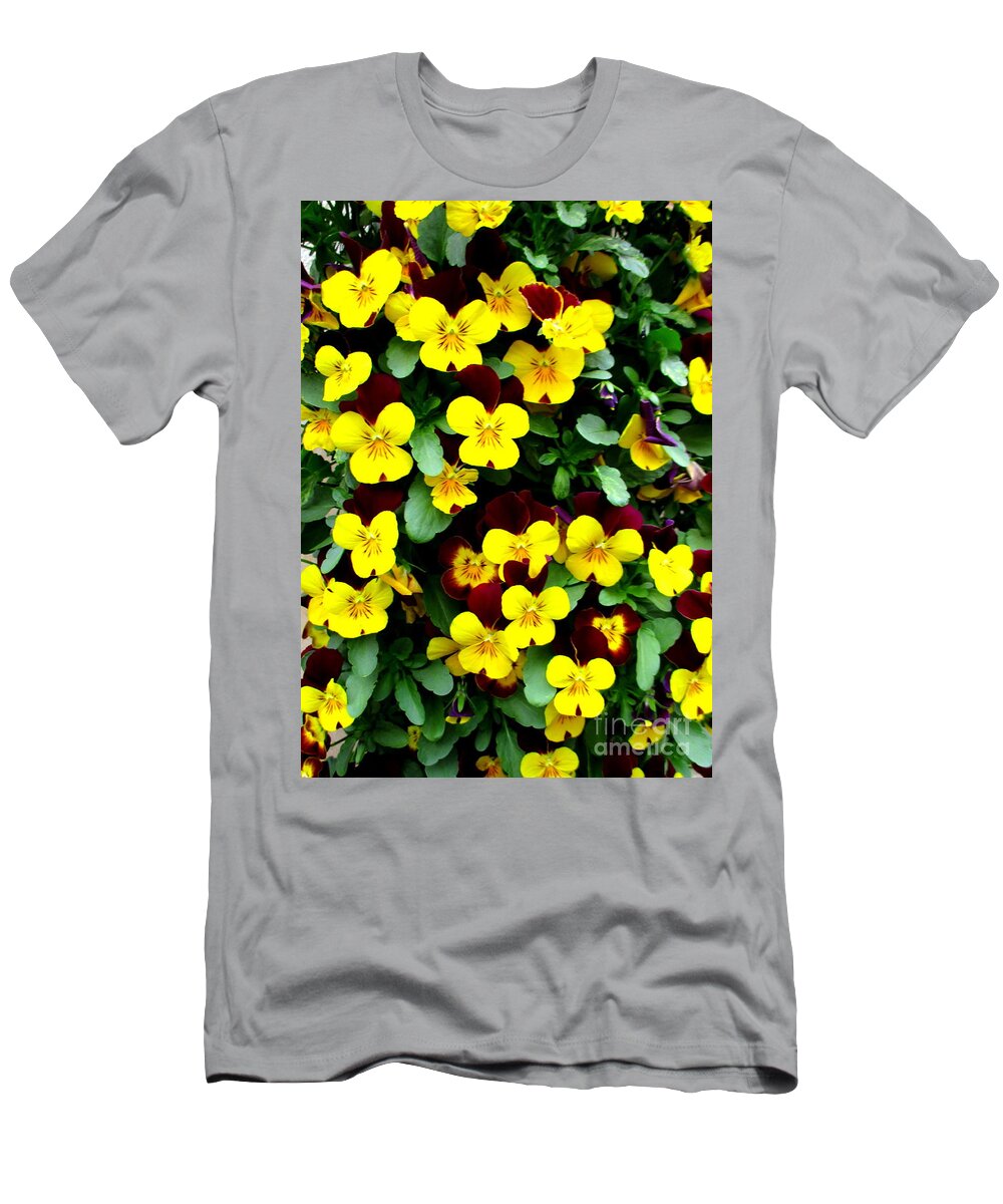 Yellow T-Shirt featuring the photograph Yellow Flowers by Randall Weidner