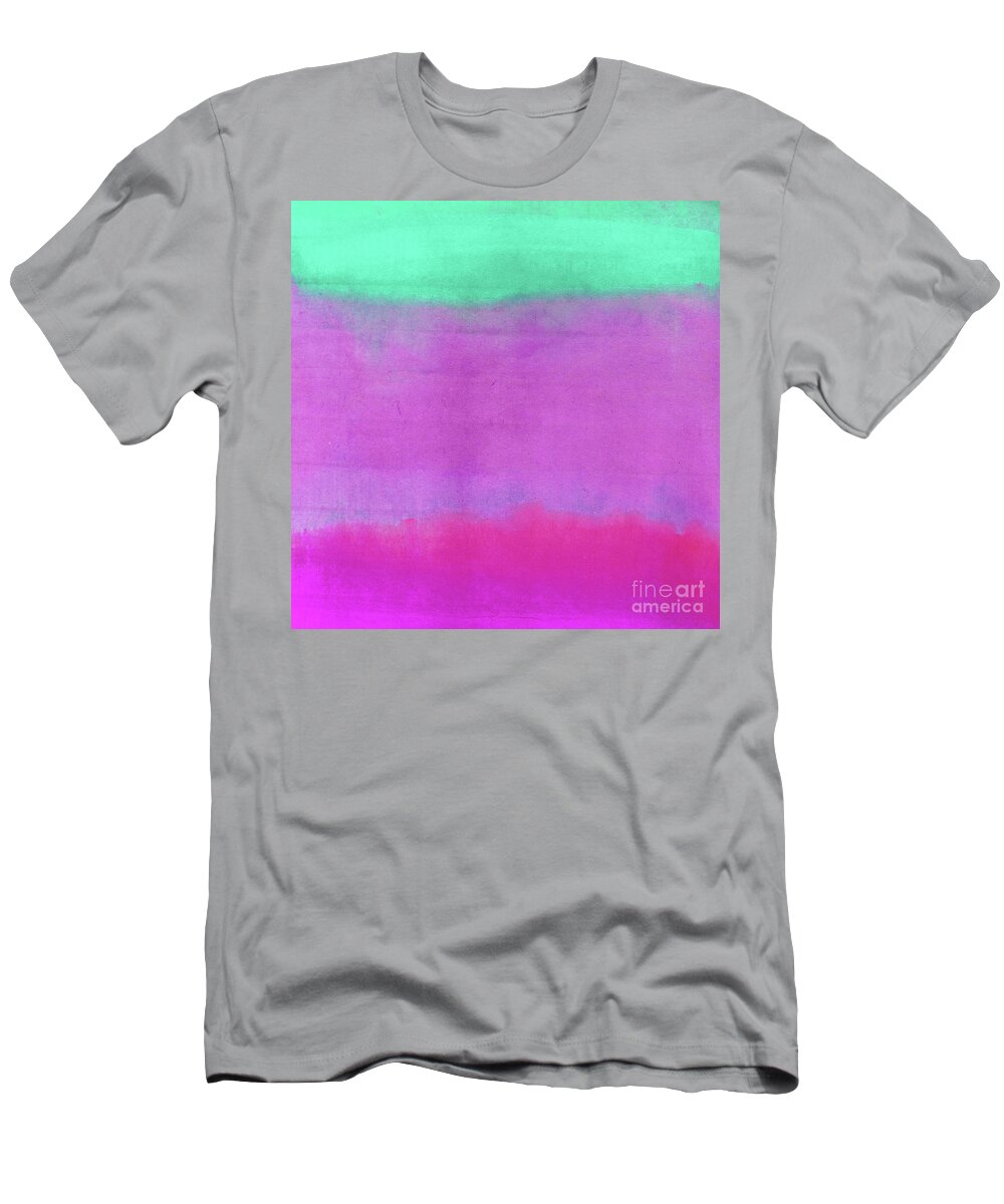 Gradients T-Shirt featuring the painting Gradients IV #1 by Mindy Sommers