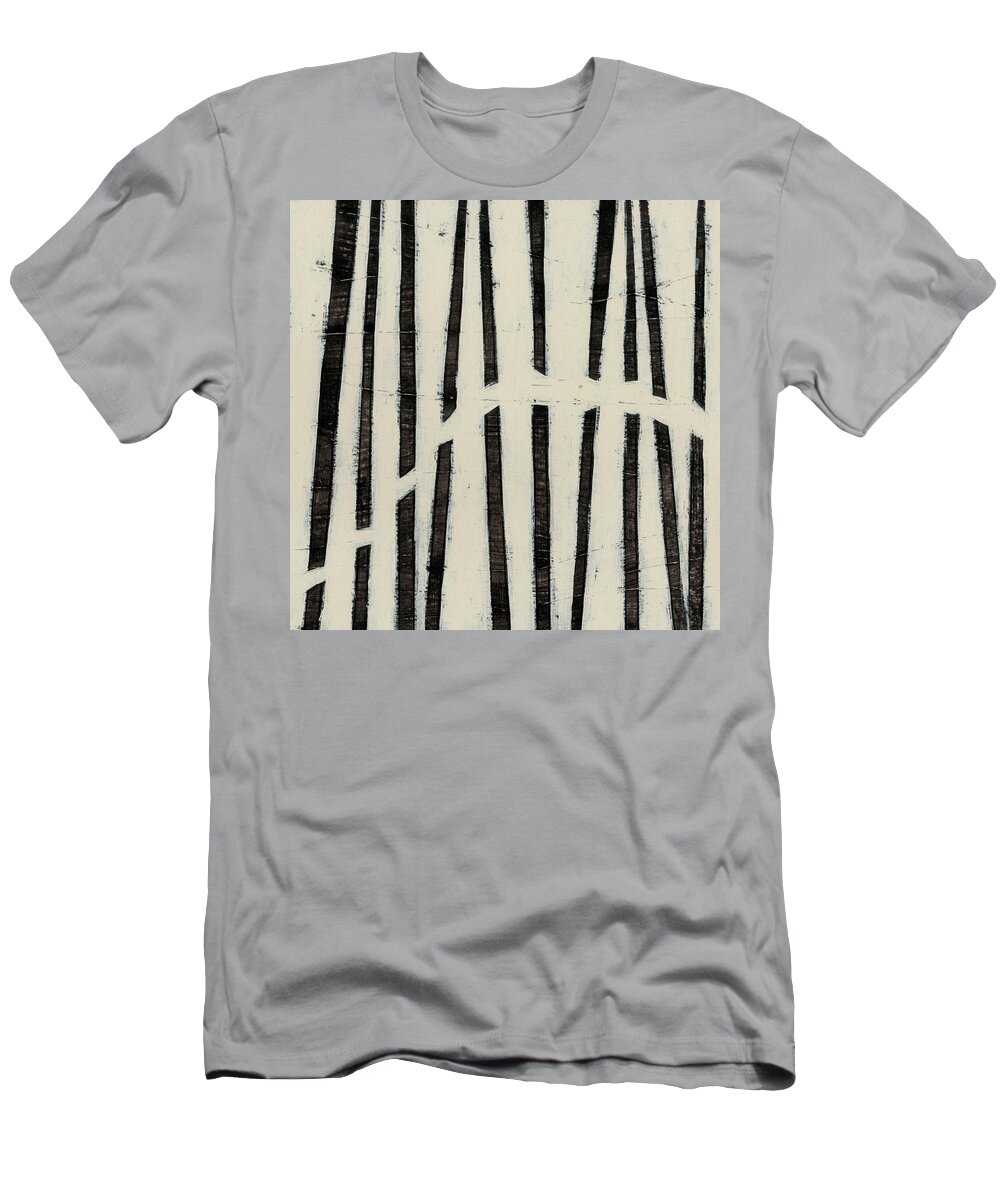 Abstract T-Shirt featuring the painting Hieroglyph I #1 by June Erica Vess