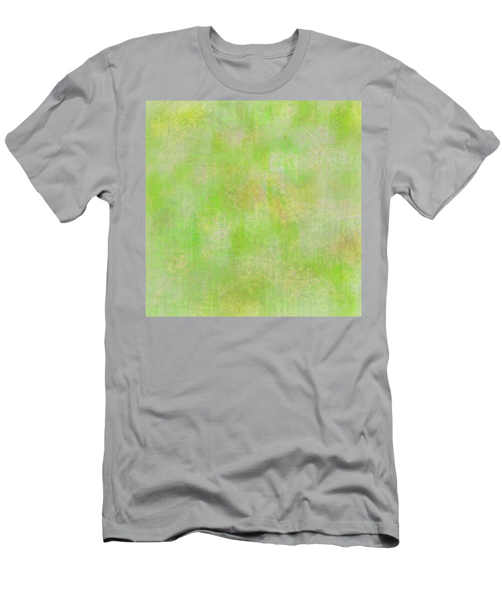 Lime T-Shirt featuring the digital art Lime Batik Print #1 by Sand And Chi