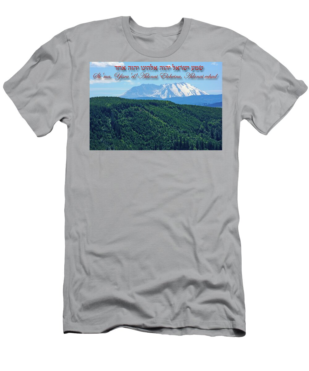 Volcano T-Shirt featuring the photograph Mount Saint Helens from Paradise #1 by Tikvah's Hope