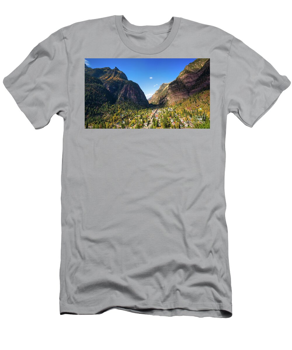 Ouray T-Shirt featuring the photograph Ouray Colorado by Doug Sturgess