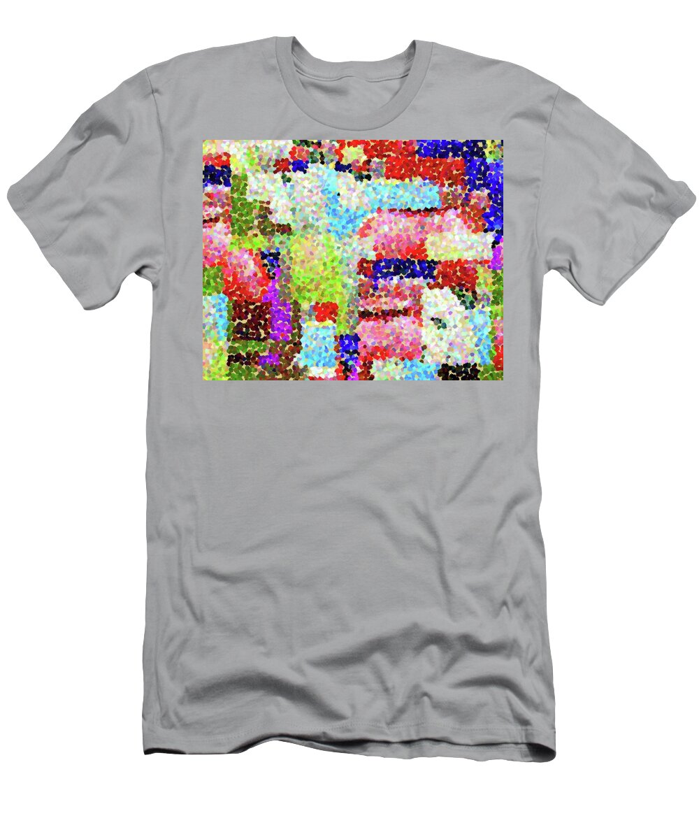 Abstract T-Shirt featuring the photograph 133 by Timothy Bulone