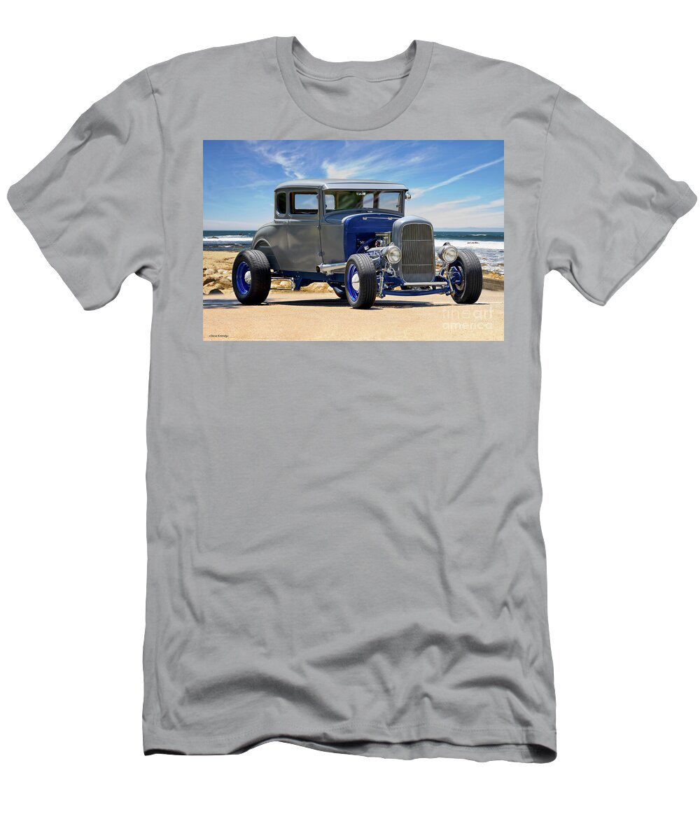 1931 Ford Coupe T-Shirt featuring the photograph 1931 Ford 'Hot Rod' Coupe by Dave Koontz