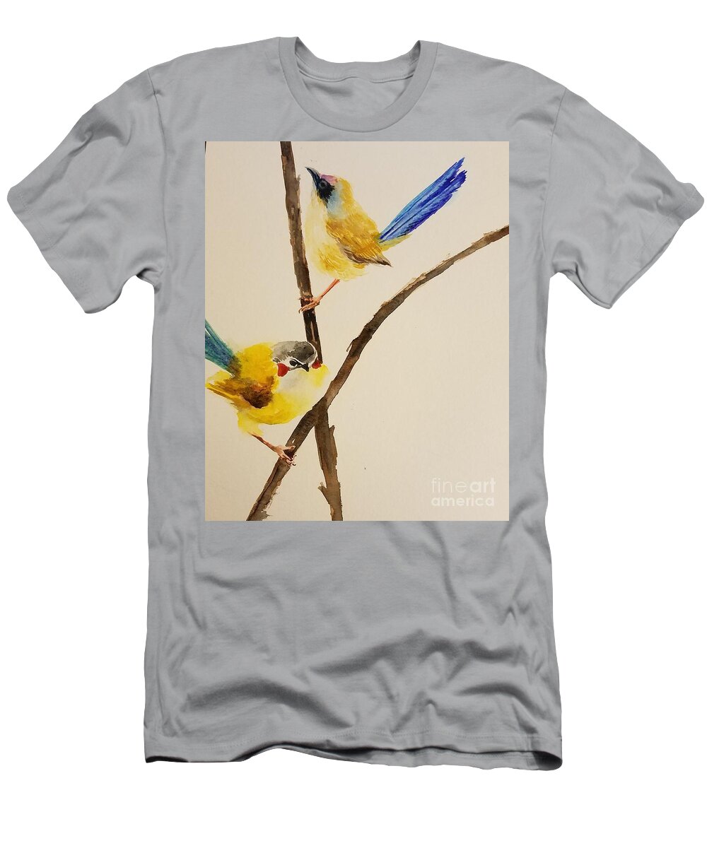 #20 2019 T-Shirt featuring the painting #20 2019 #20 by Han in Huang wong