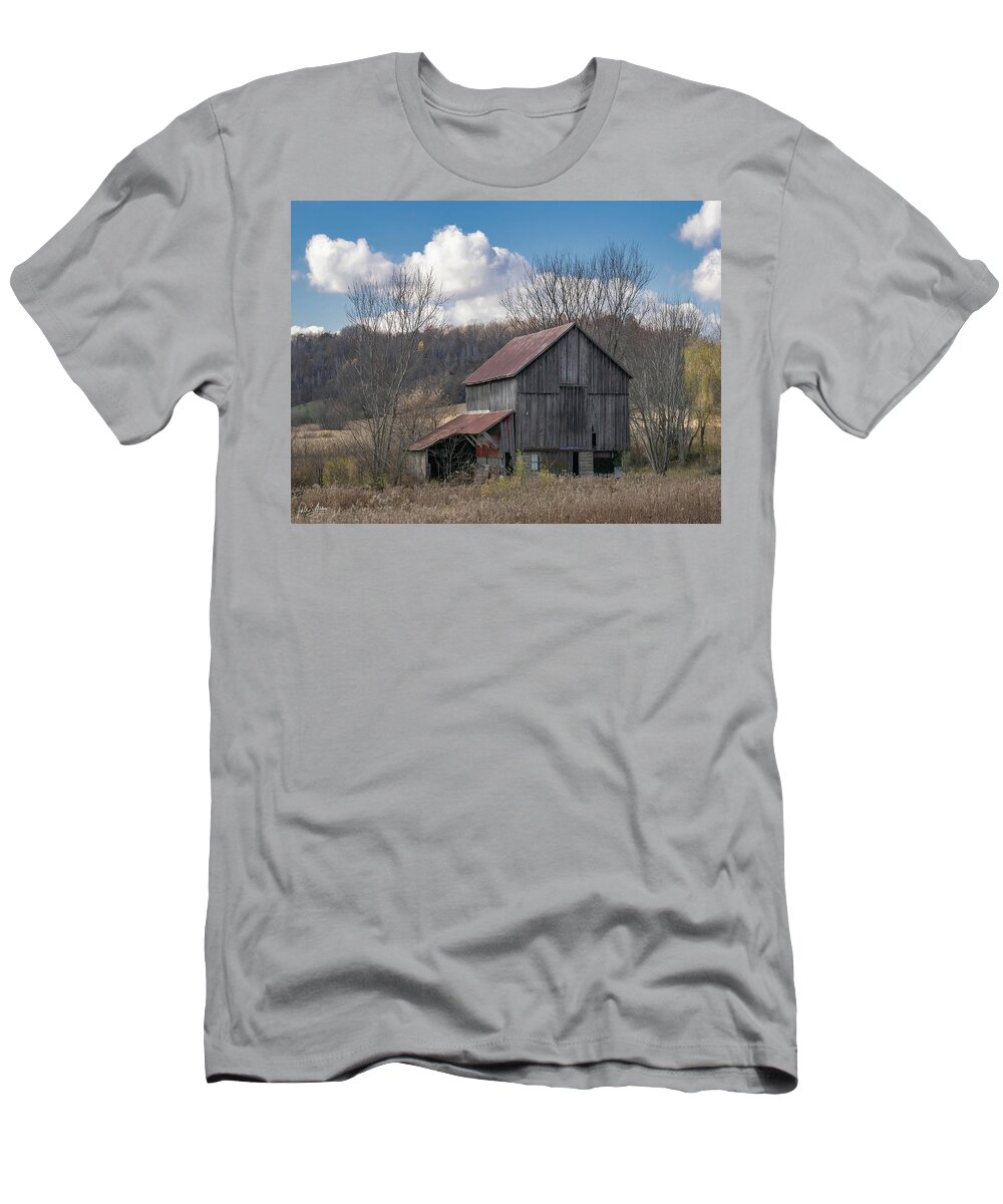 Farm T-Shirt featuring the photograph Abandoned by Phil S Addis