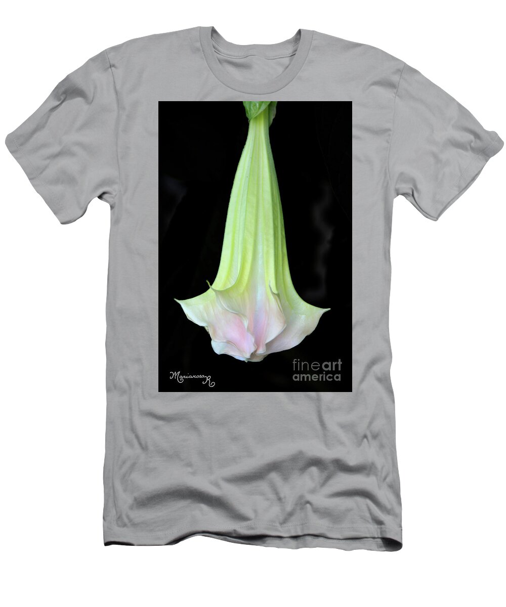 Flora T-Shirt featuring the photograph About to Open by Mariarosa Rockefeller