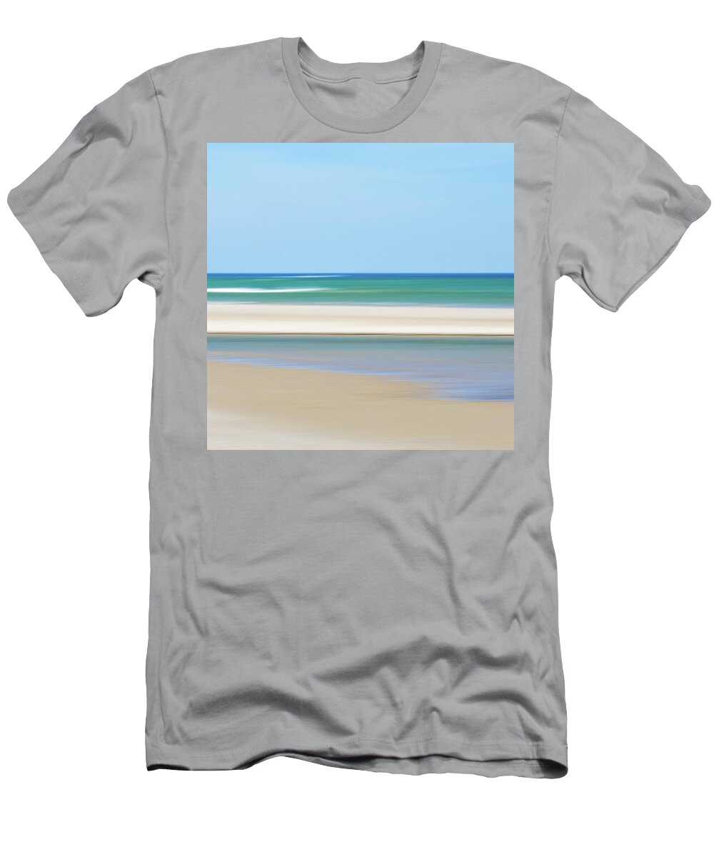 The Spit T-Shirt featuring the photograph Afternoon at The Spit  by Ann-Marie Rollo