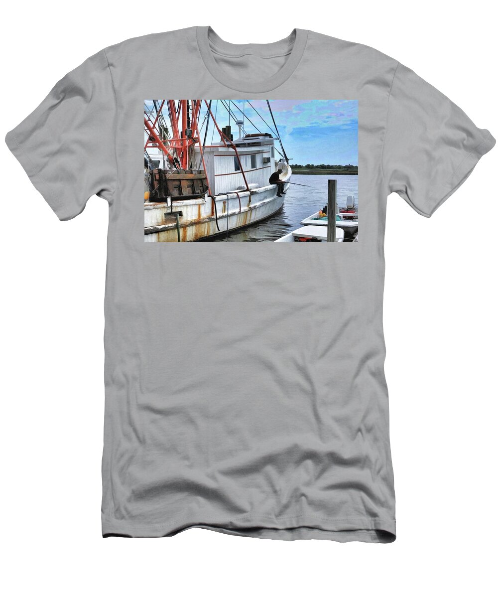 Fishing T-Shirt featuring the photograph Afternoon Fishing by Don Margulis