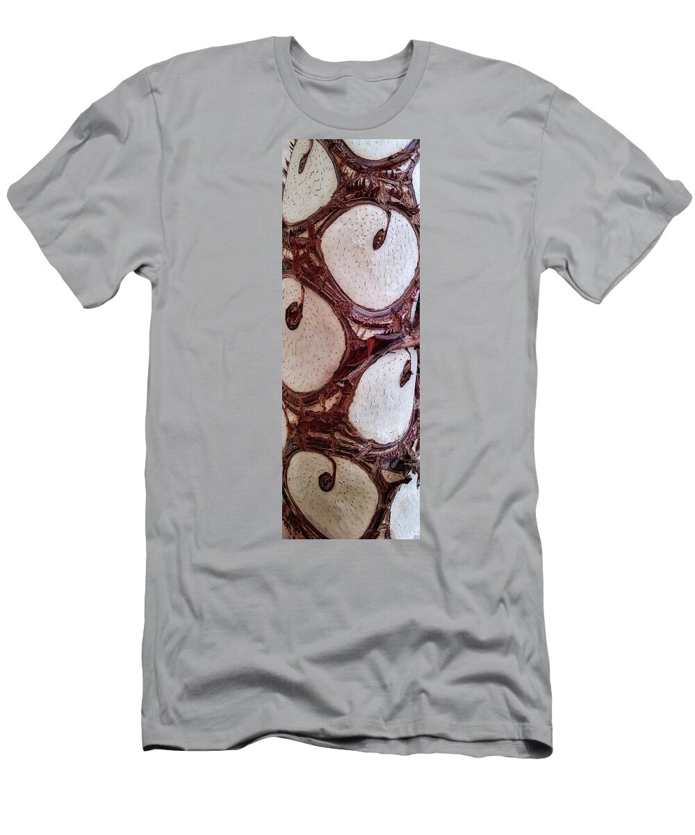 Art From Nature T-Shirt featuring the photograph Art from Nature vertical by Ernest Echols
